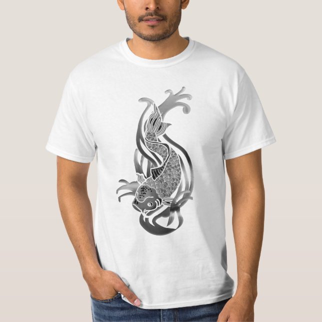 Camiseta Koi2BlckNWht (Anverso)