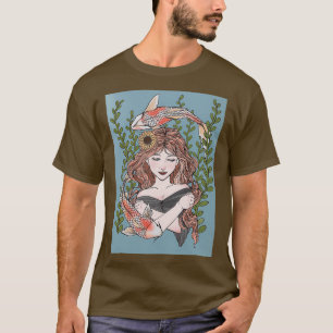 Camiseta Koi amp bajo el agua