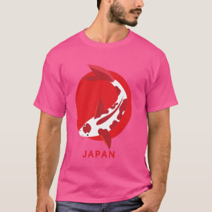 Camiseta Koi Carp Japón Tancho Nishikigoi Agua de estanque 