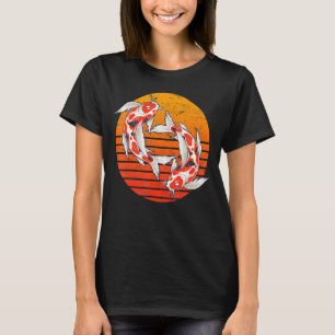 Camiseta Koi Carp Koi Pond