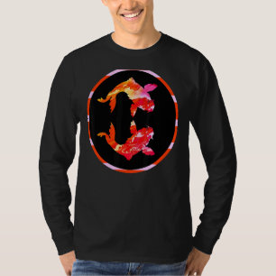 Camiseta Koi Carp Pescado tropical de agua dulce