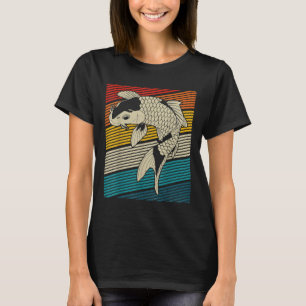 Camiseta Koi Carp Vintage Nishikigoi Japón Pond Japanese Fi