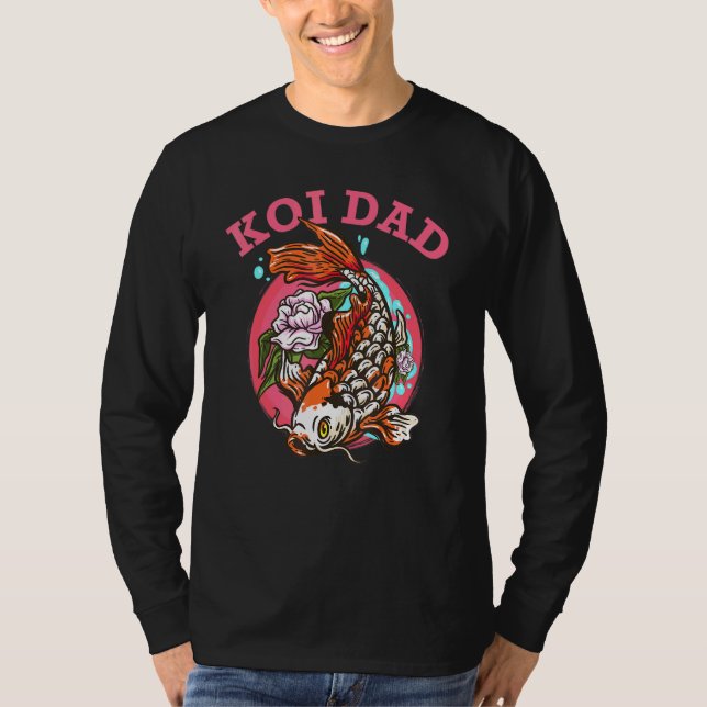Camiseta Koi Dad Japanese Koi Fish (Anverso)