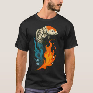 Camiseta Koi de llama