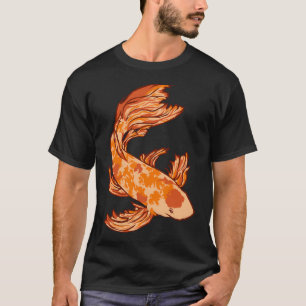 Camiseta Koi de llamas