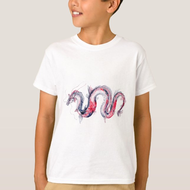Camiseta Koi Dragon (Anverso)