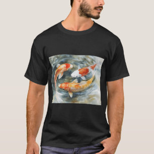 Camiseta Koi en Estanque