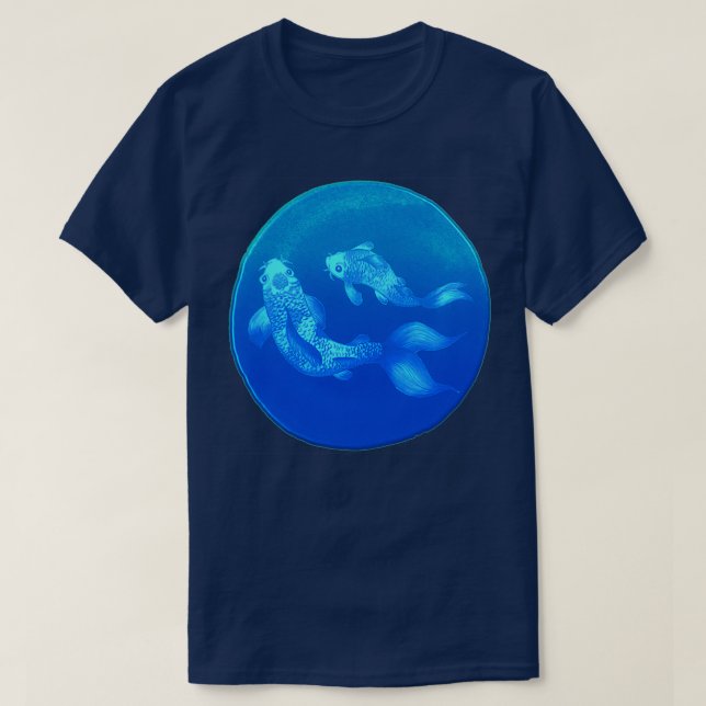Camiseta Koi Fish 3 (Diseño del anverso)