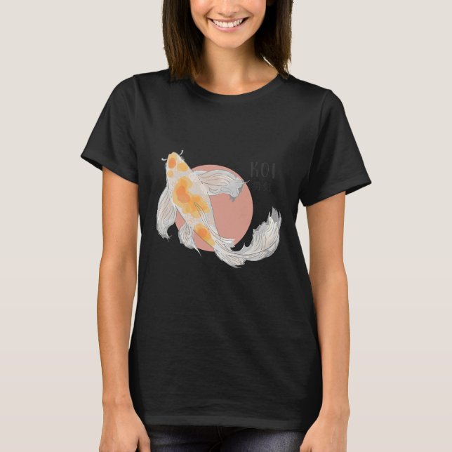 Camiseta Koi Fish Art (Anverso)