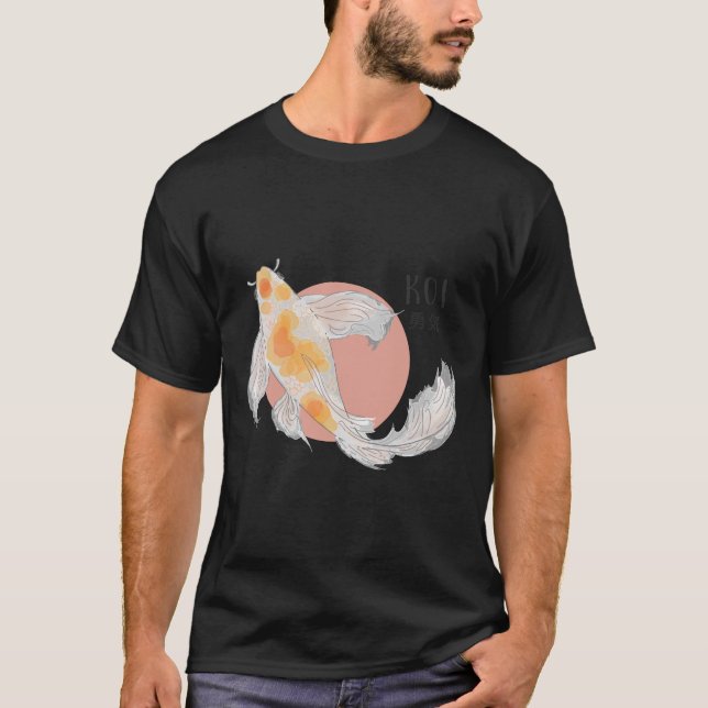 Camiseta Koi Fish Art (Anverso)