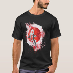 Camiseta Koi Fish Art Japonés Nishikigoi Fish Japonés Koi