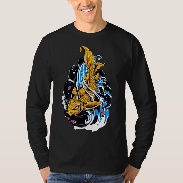 Camiseta Koi Fish Art Work (Anverso)