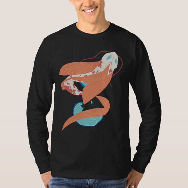 Camiseta Koi Fish Circling Hourglass 333 (Anverso)