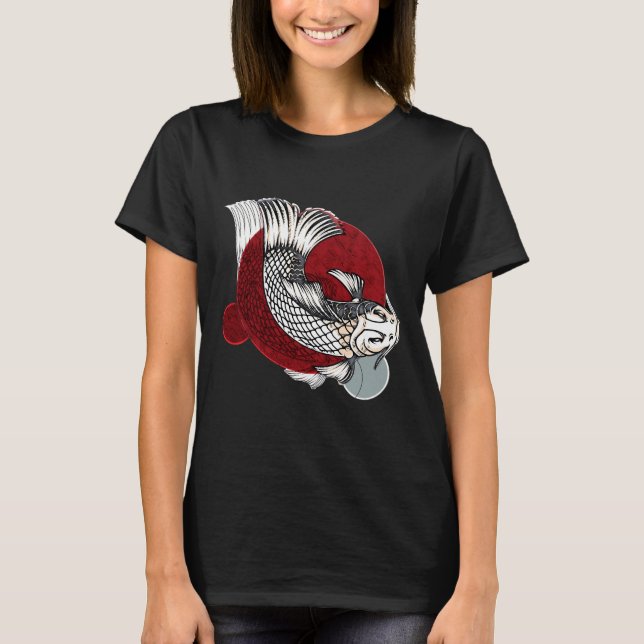 Camiseta Koi Fish D Tees (Anverso)