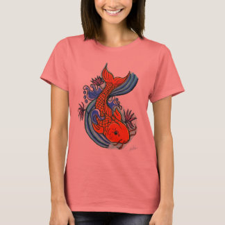 Camiseta Koi Fish Design