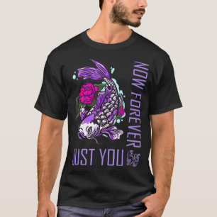 CAMISETA KOI FISH DIBUJANDO POR EL AMOR JAPONÉS