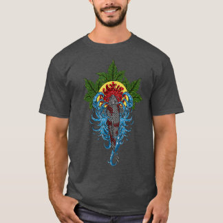 Camiseta Koi Fish Gift Arte Japonés Koi Flores Koi Fish
