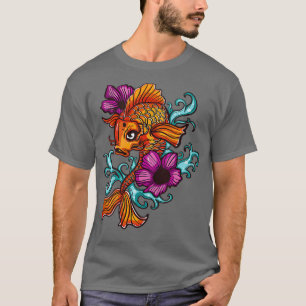 Camiseta Koi Fish Gift Hombres Mujeres Niños Japoneses Koi 
