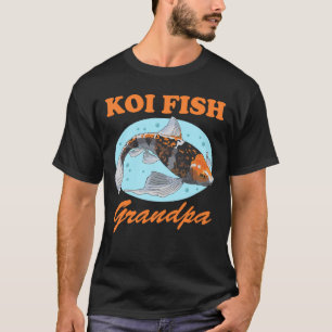 Camiseta Koi Fish Grandpa Nishikigoi