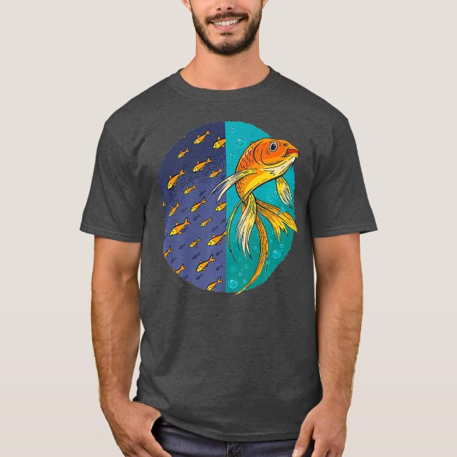 Camiseta Koi Fish Graphic Premium (Anverso)
