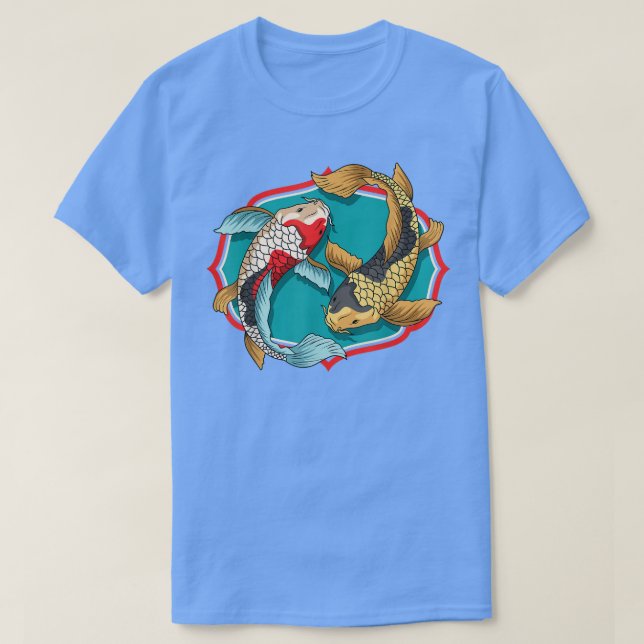 Camiseta Koi Fish Japan Art Koi (Diseño del anverso)