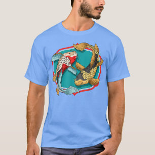 Camiseta Koi Fish Japan Art Koi