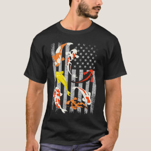 Camiseta Koi Fish Japón Koi Carp Koi Pond American