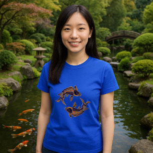 Camiseta Koi Fish japonés