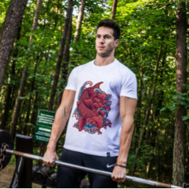 Camiseta Koi Fish japonés