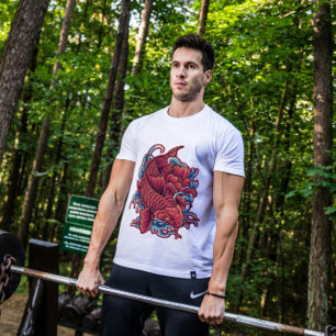 Camiseta Koi Fish japonés