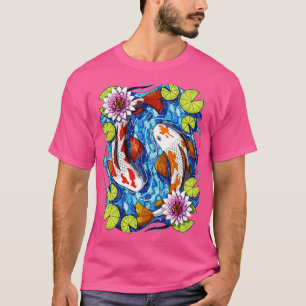 Camiseta Koi Fish japonés