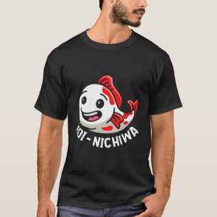 Camiseta Koi Fish japonés Koi-Nichiwa Nishikigoi Koi Carp