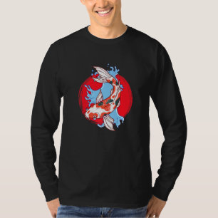 Camiseta Koi Fish Koi Carpa de estanques
