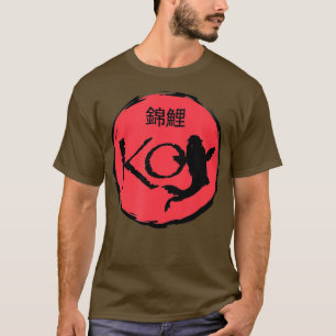 Camiseta Koi Fish Love Good Luck Shirt de arte japonés