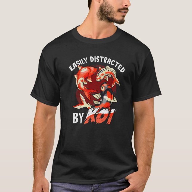 Camiseta Koi Fish Para Hombres Mujeres Japón Koi Carp Peces (Anverso)