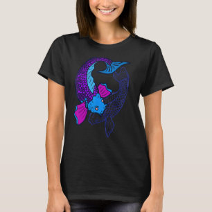 Camiseta Koi Fish Pond Yin Y Yang