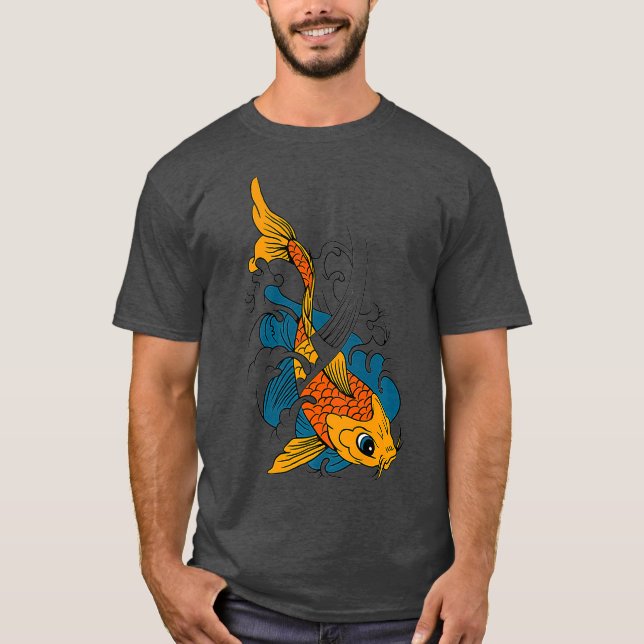 Camiseta Koi Fish Premium (Anverso)