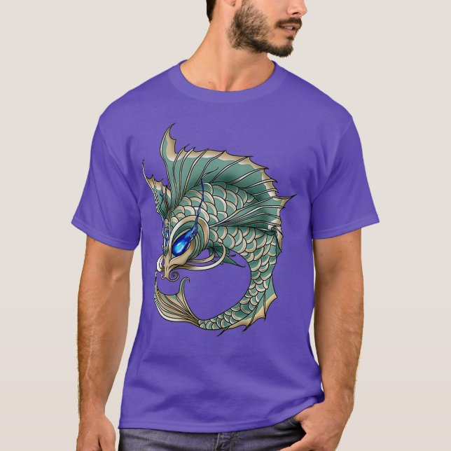 Camiseta Koi Fish Premium _10 (Anverso)