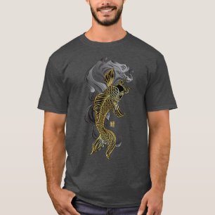 Camiseta Koi Fish Premium japonés