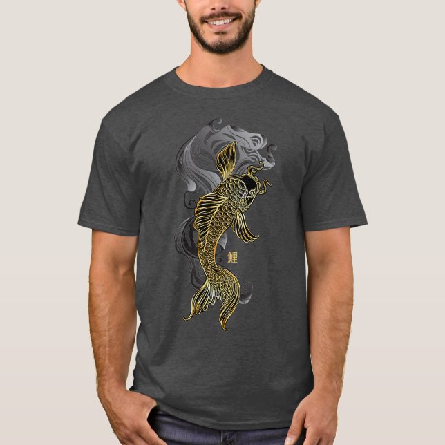 Camiseta Koi Fish Premium japonés (Anverso)