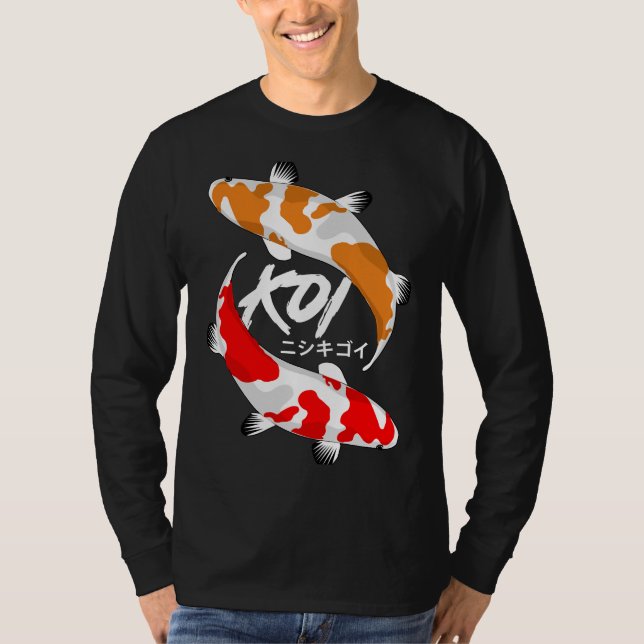 Camiseta Koi Fish Red Y Naranja (Anverso)
