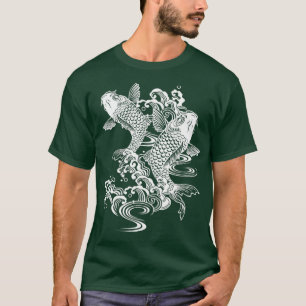 Camiseta Koi Fish T - Camiseta Love Koi Fish