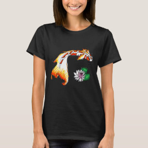 Camiseta Koi Fish Y Lilypad