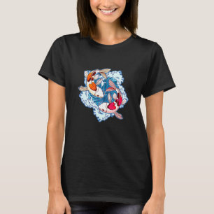 Camiseta Koi Fish Yin Yang Koi Pond