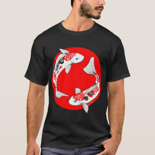Camiseta koi japonés