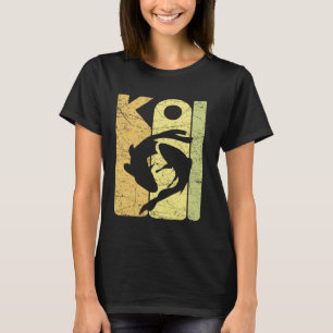 Camiseta Koi Japonés Antiguo Pez Carpa Koi Retro Nishikigo