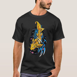 Camiseta Koi Japonés Pez Japonés Flor de Cerezo 65