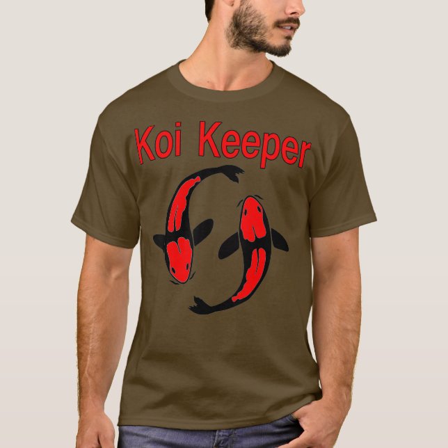 Camiseta Koi Keeper Butterfly Koi Pond Showa Koi Fish (Anverso)