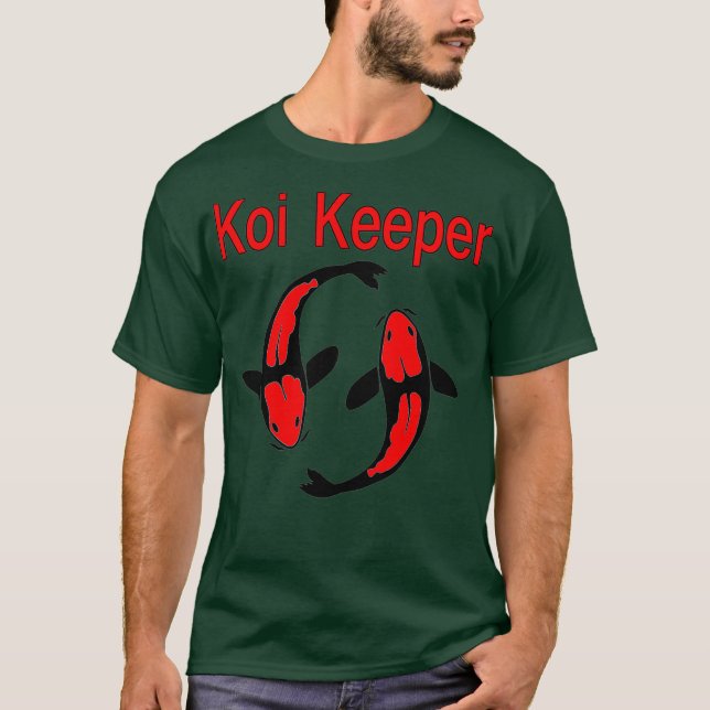 Camiseta Koi Keeper Butterfly Koi Pond Showa Koi Fish (Anverso)