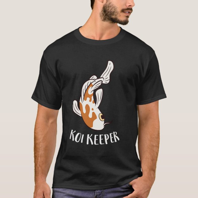 Camiseta Koi Keeper Japonés Koi Fish Lover (Anverso)